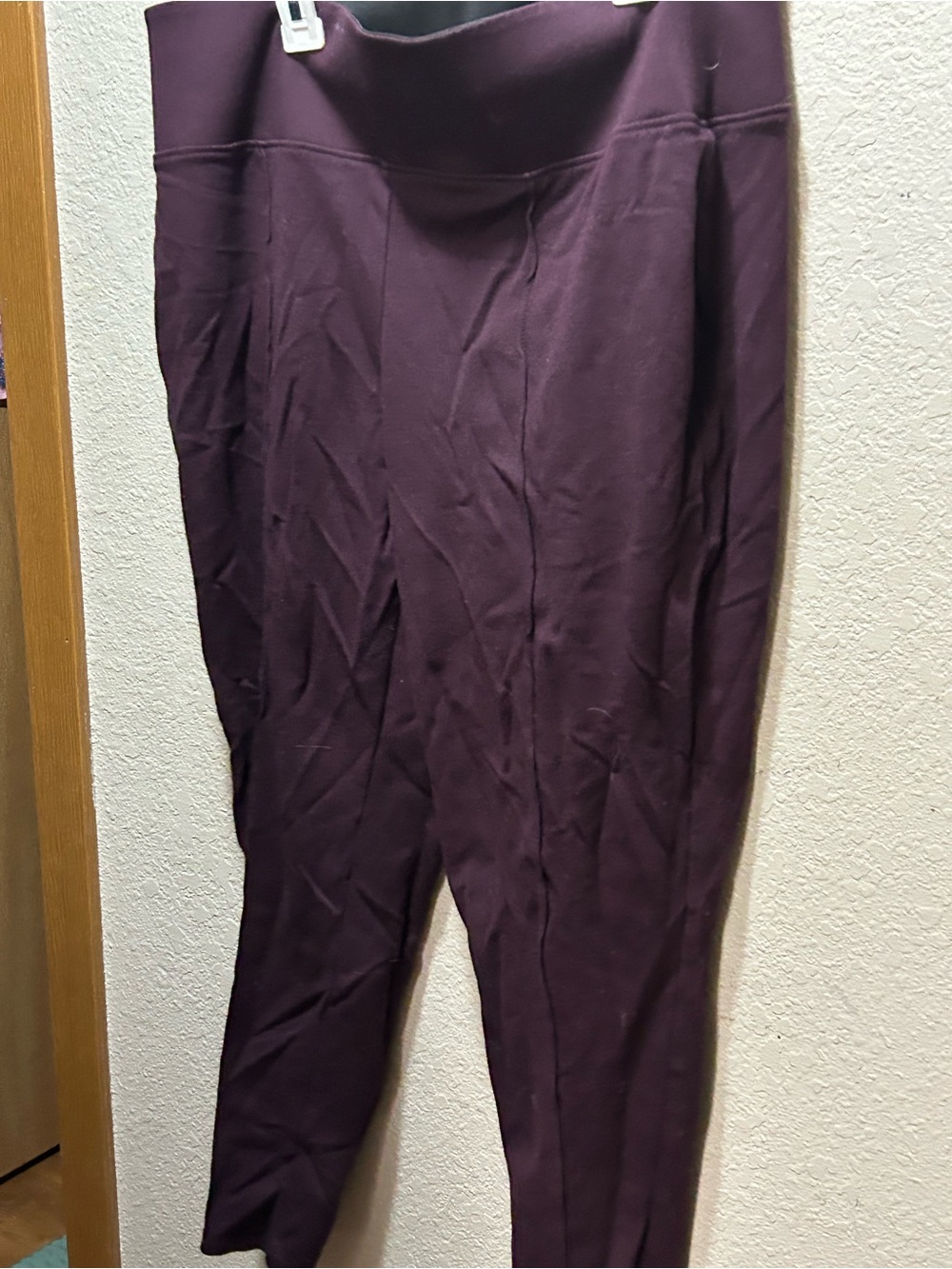 Nine West Burgundy Leggings